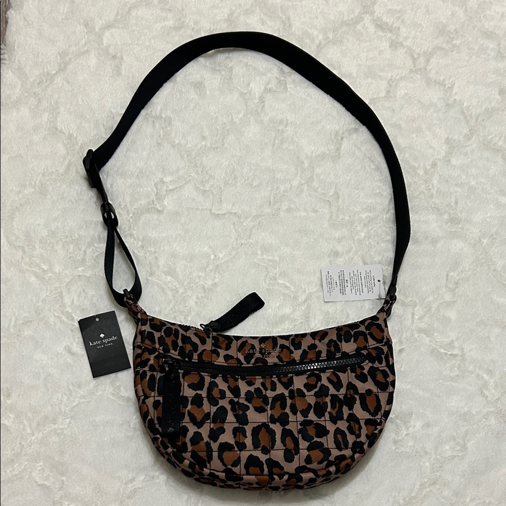 Kate Spade Brown Leopard Crossbody Bag - Picture 2 of 5